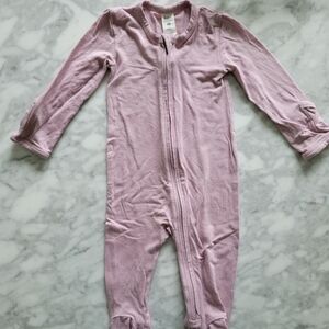 Kate Quinn Lavender Purple Baby Pajama Footies Footed Pajama